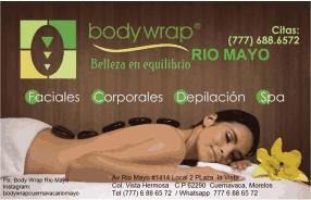 spa Body Wrap RIO MAYO Cuernavaca